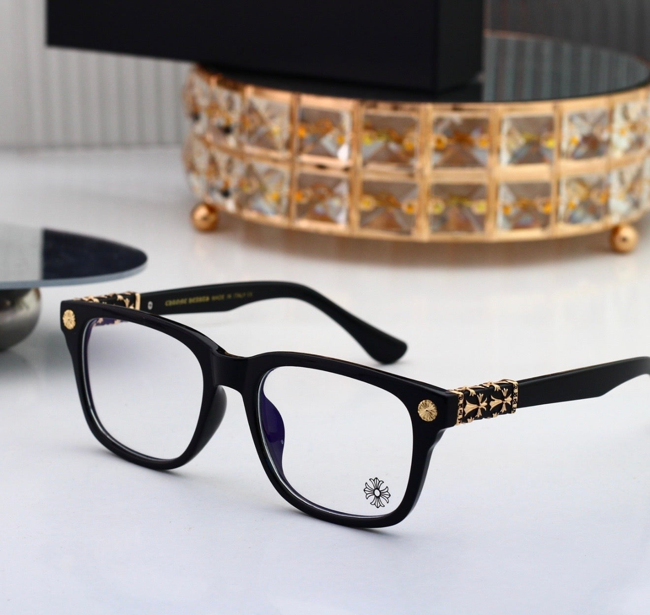 Chrome H*arts Glasses