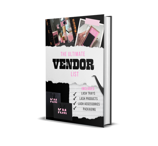 Lash Supply Vendor List