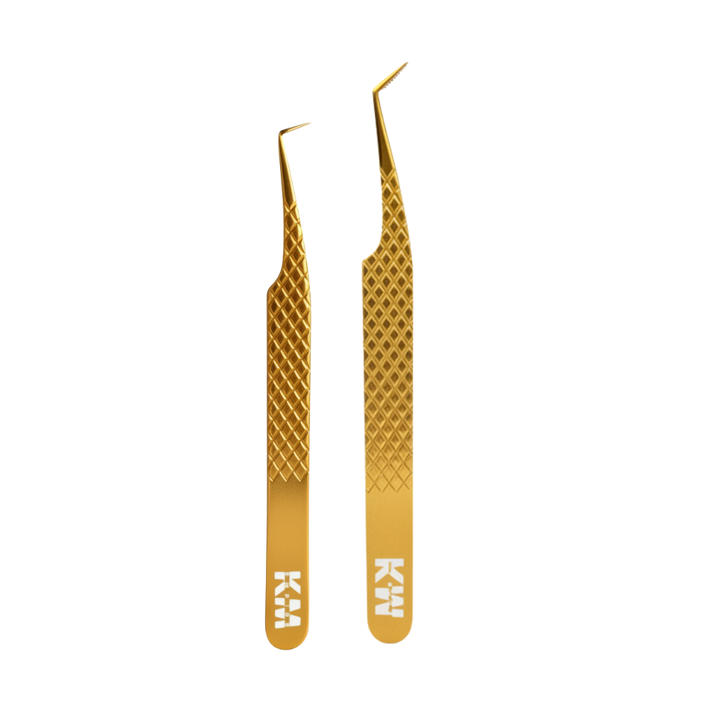 Golden Precision Tweezer Duo