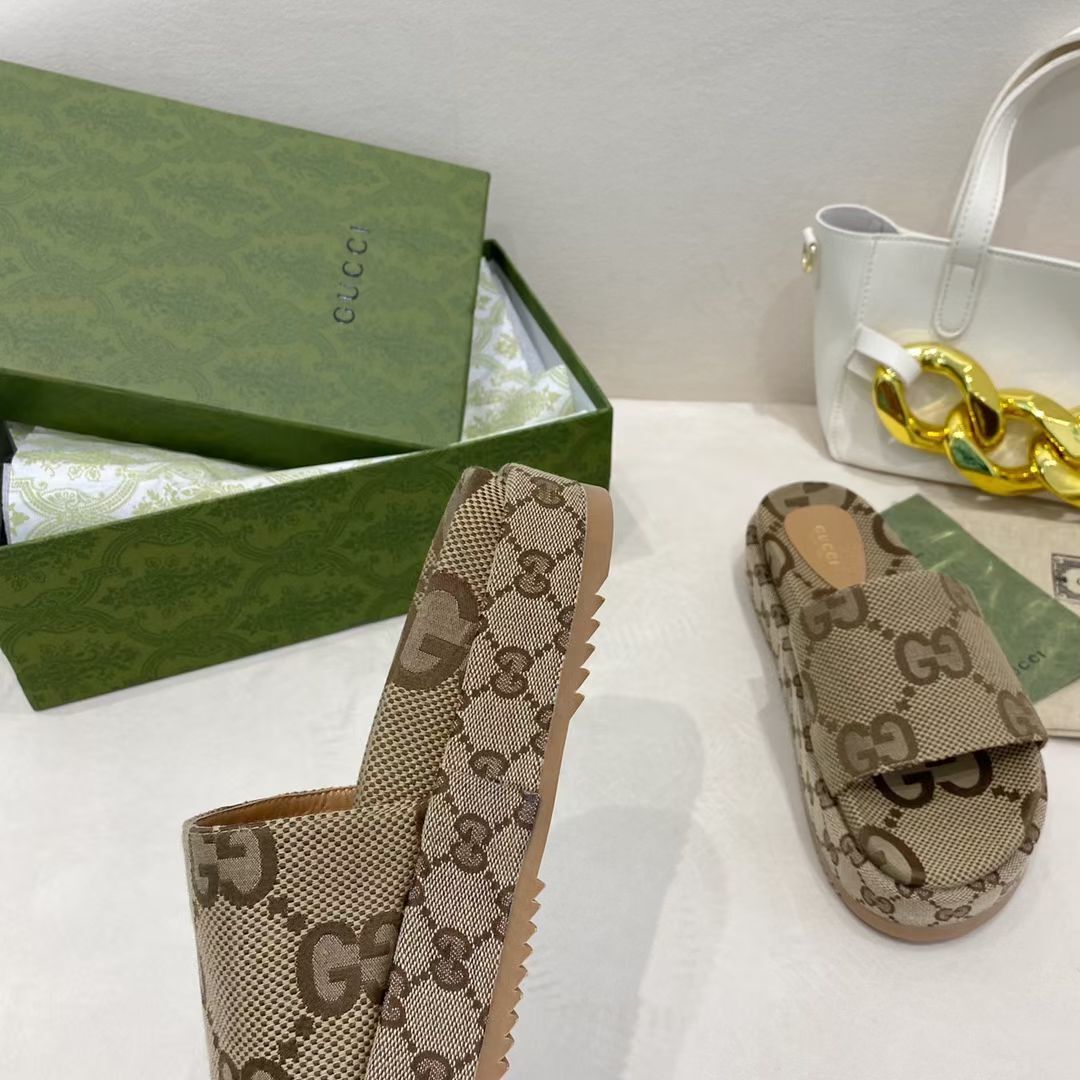 Brown G*cci Sandals
