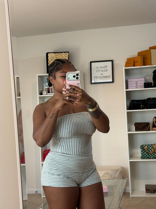 Spoiled Girl Set (Gray)