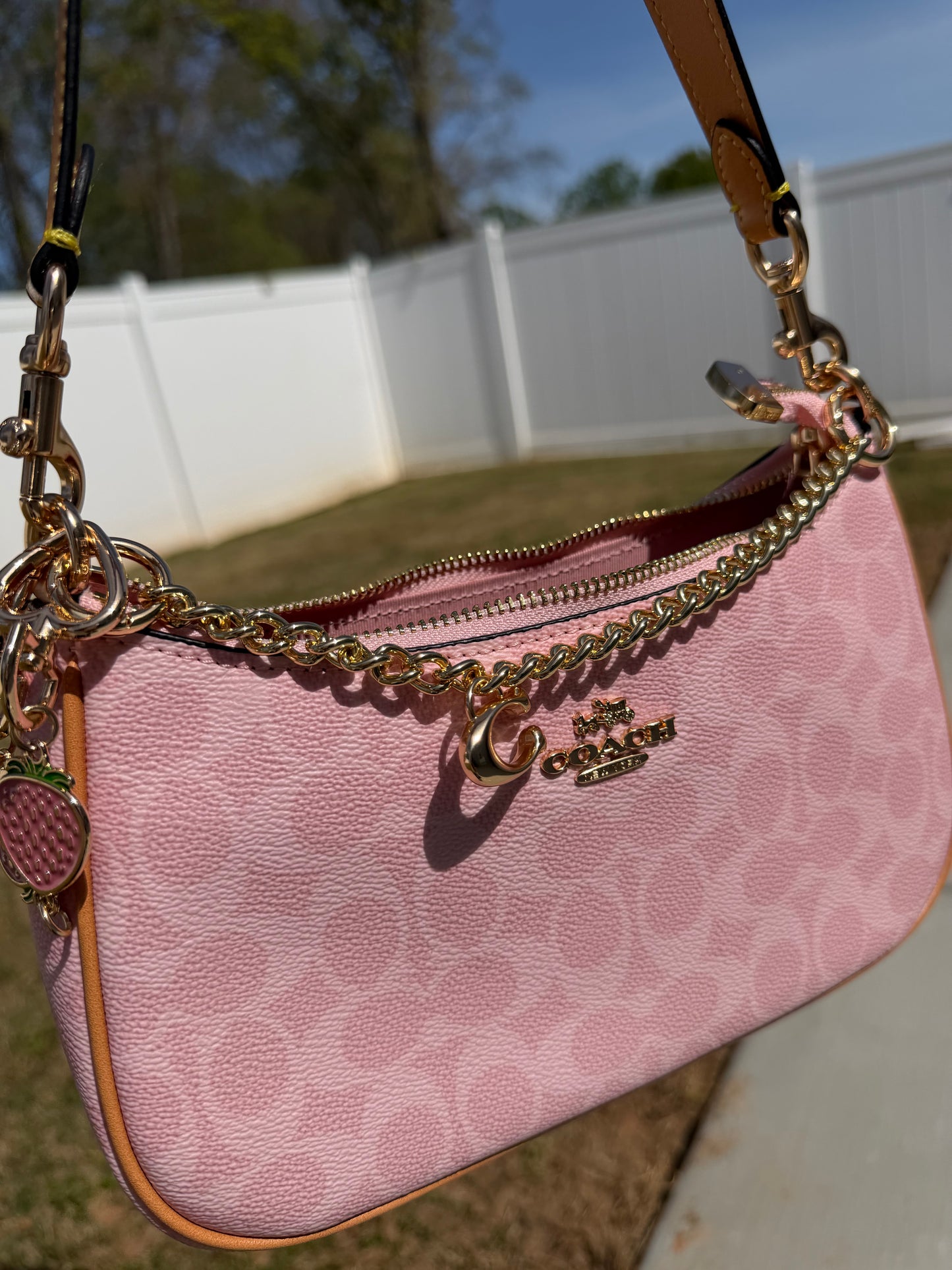 Pink C*ach Teri Bag