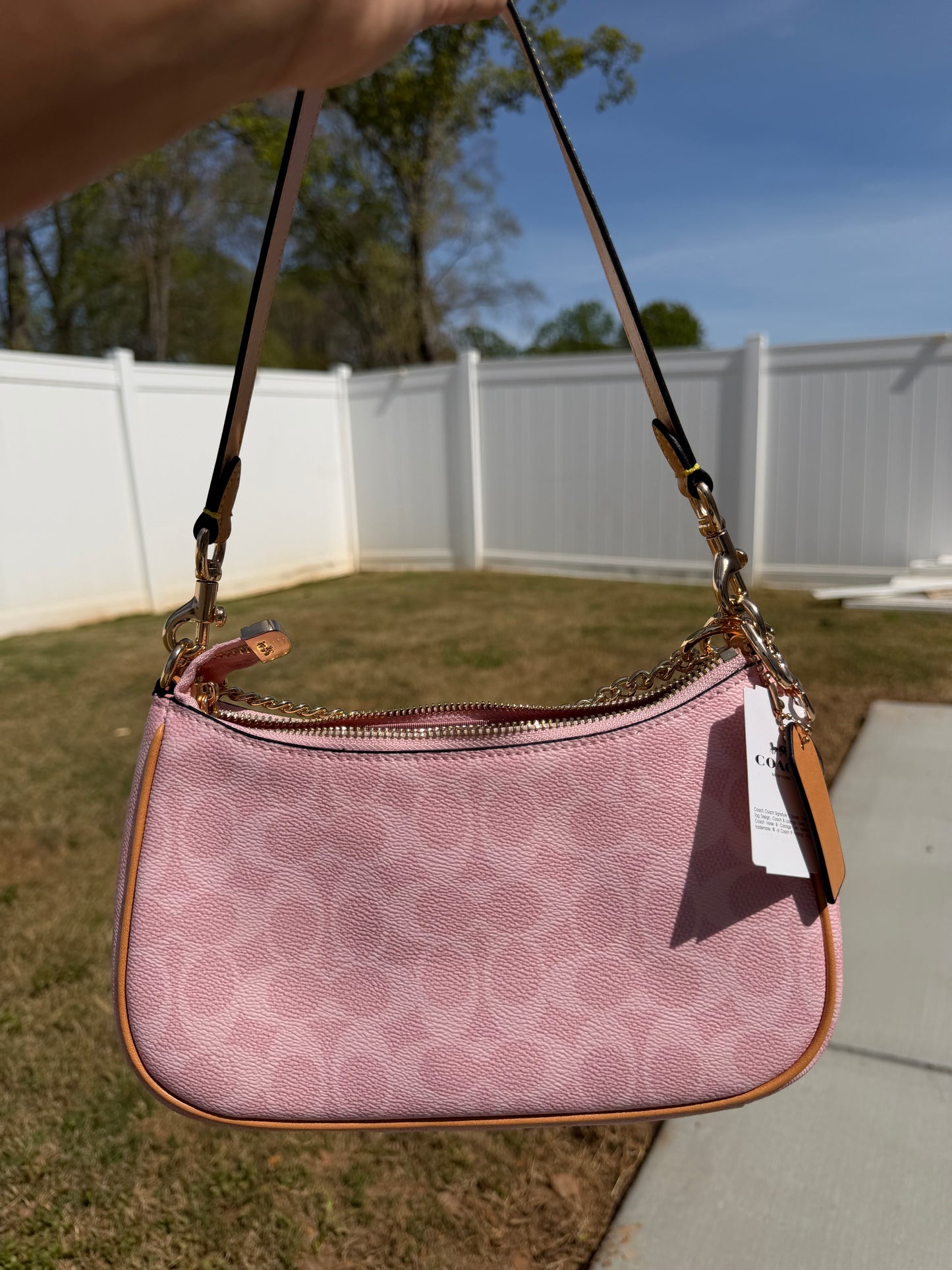 Pink C*ach Teri Bag