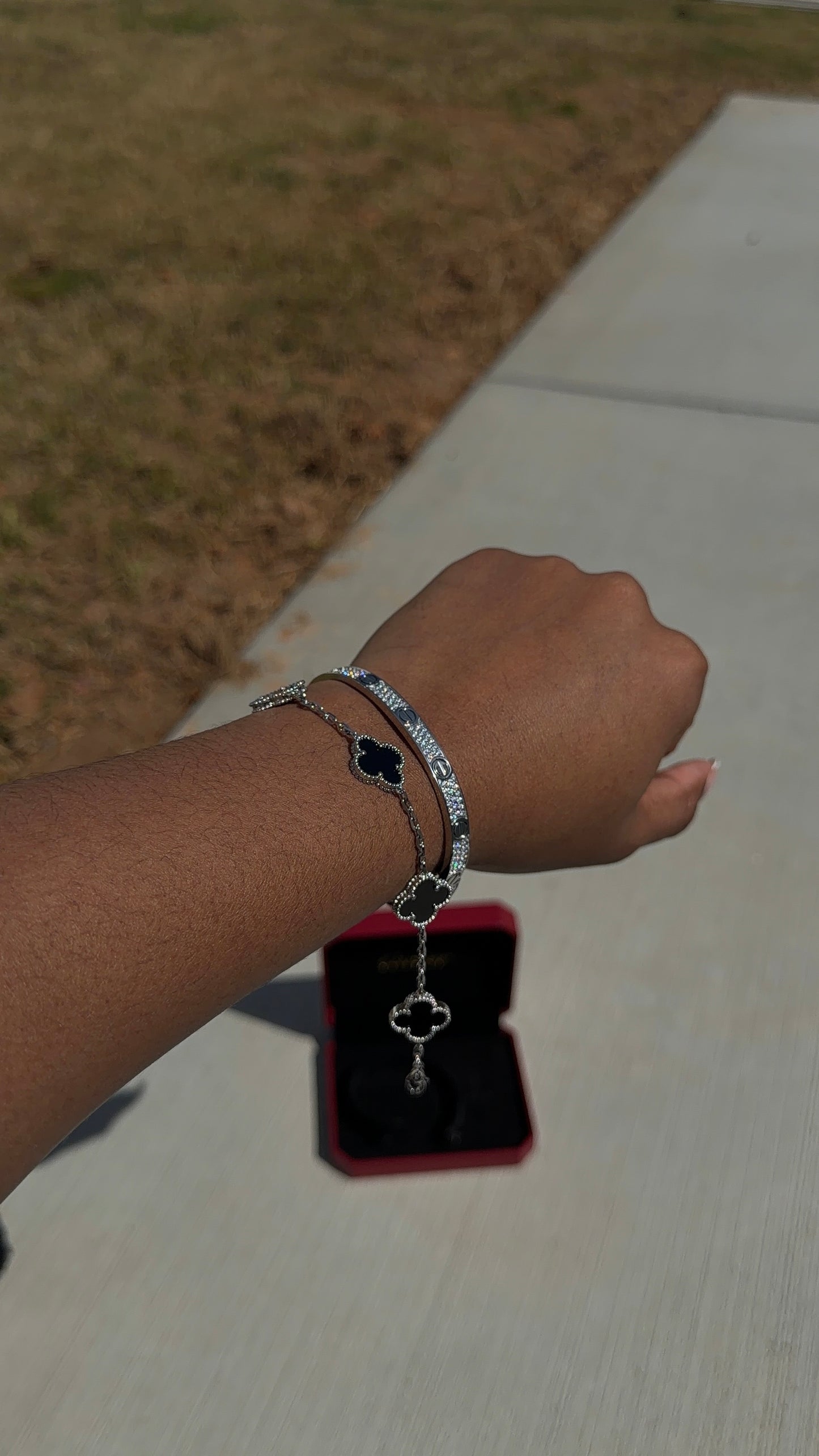 Clover & C*rtier Bracelet
