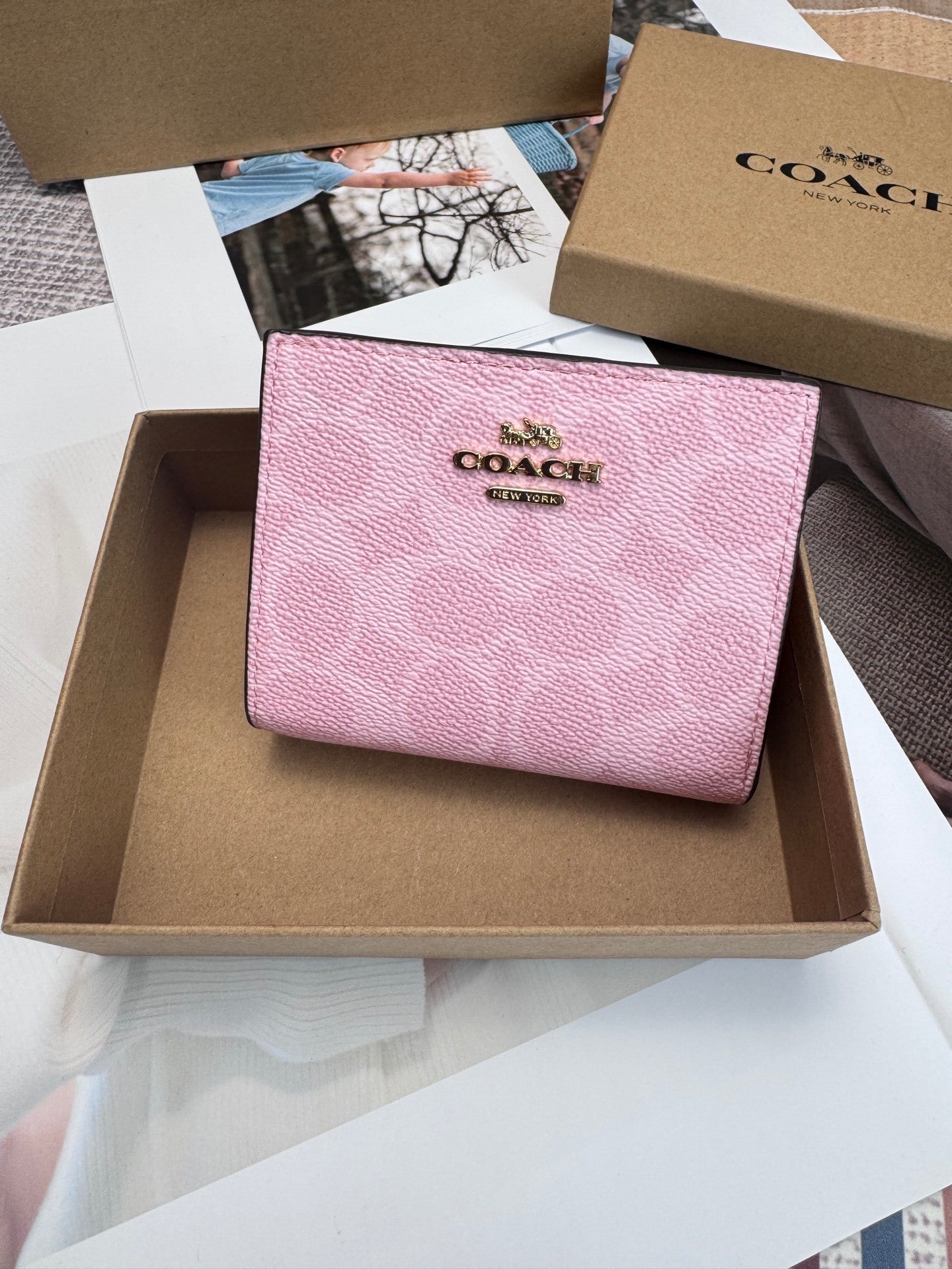 C*ach Pink Wallet