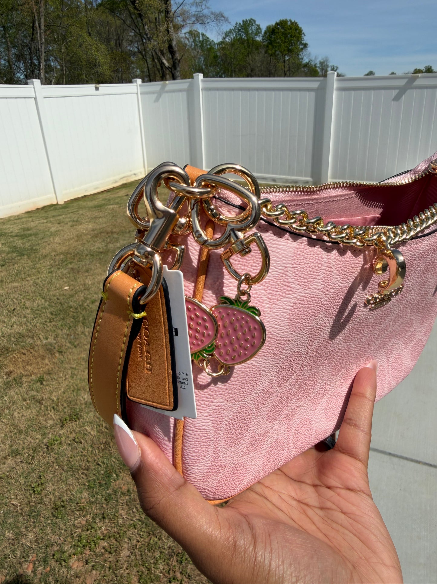 Pink C*ach Teri Bag