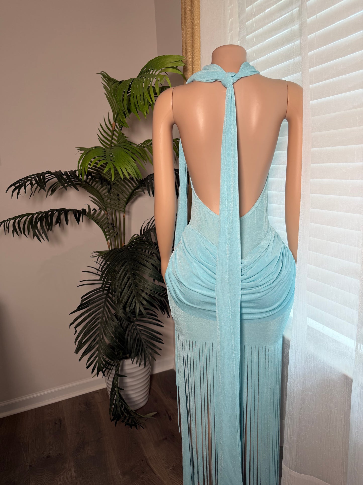 Burning Blues Dress