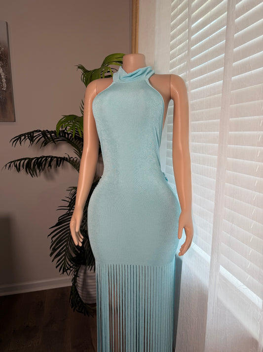 Burning Blues Dress