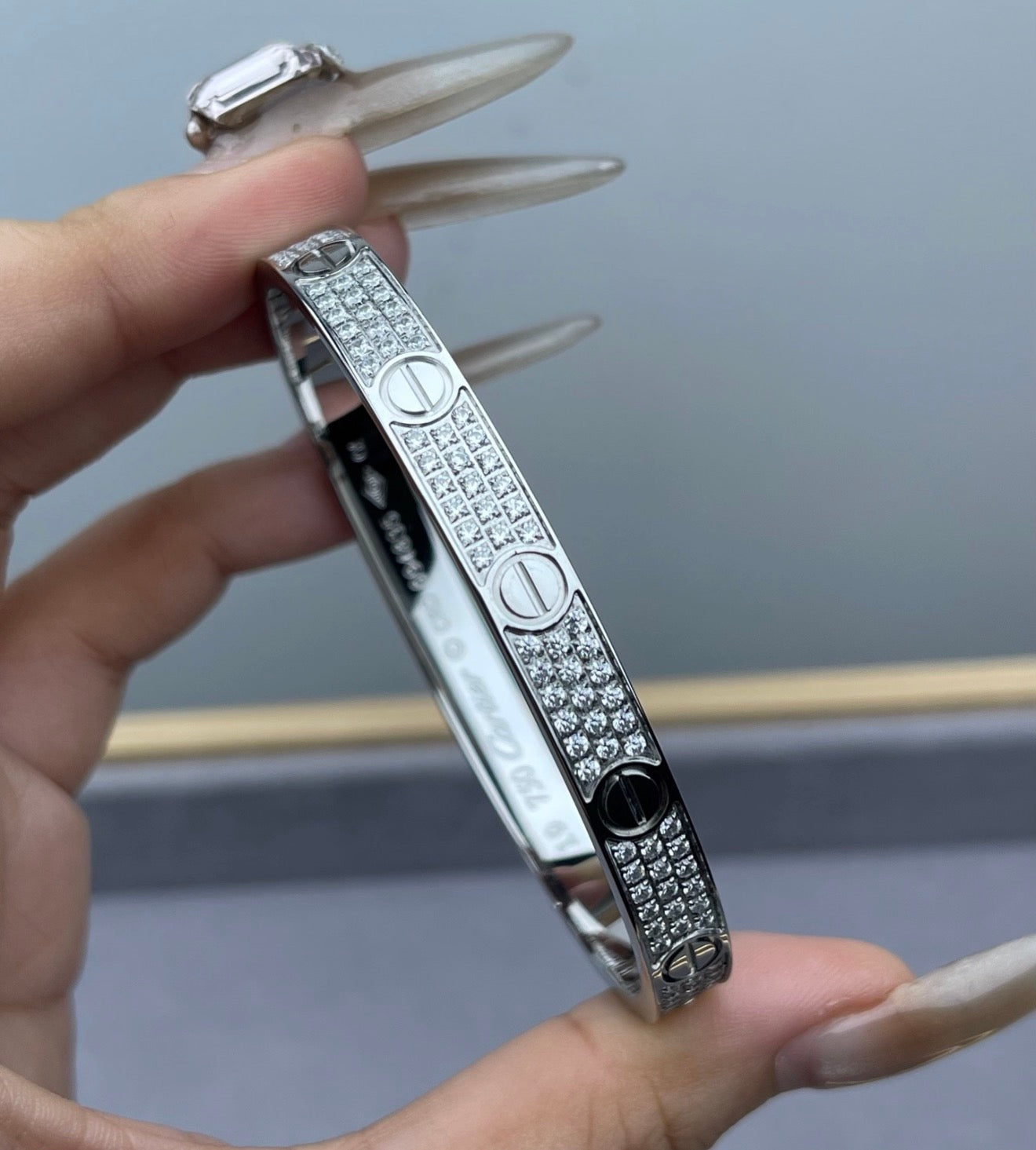 Silver Carti*r Bracelet