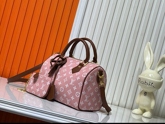 Monogram Pink Speedy