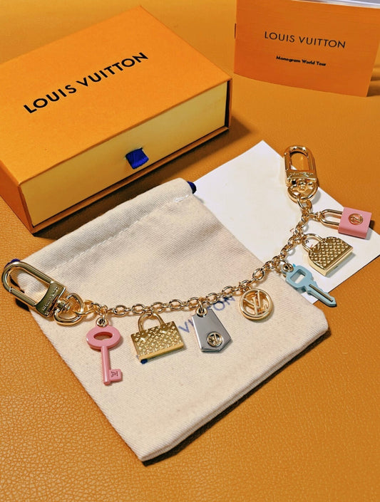 Monogram Bag Charm