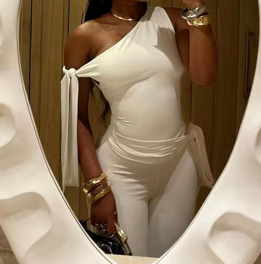 White Elegant 2 Piece Set