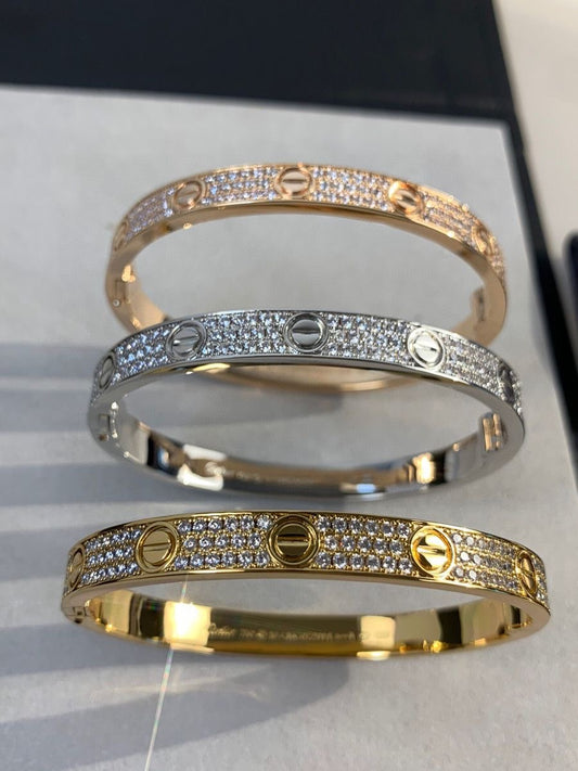 Silver Carti*r Bracelet