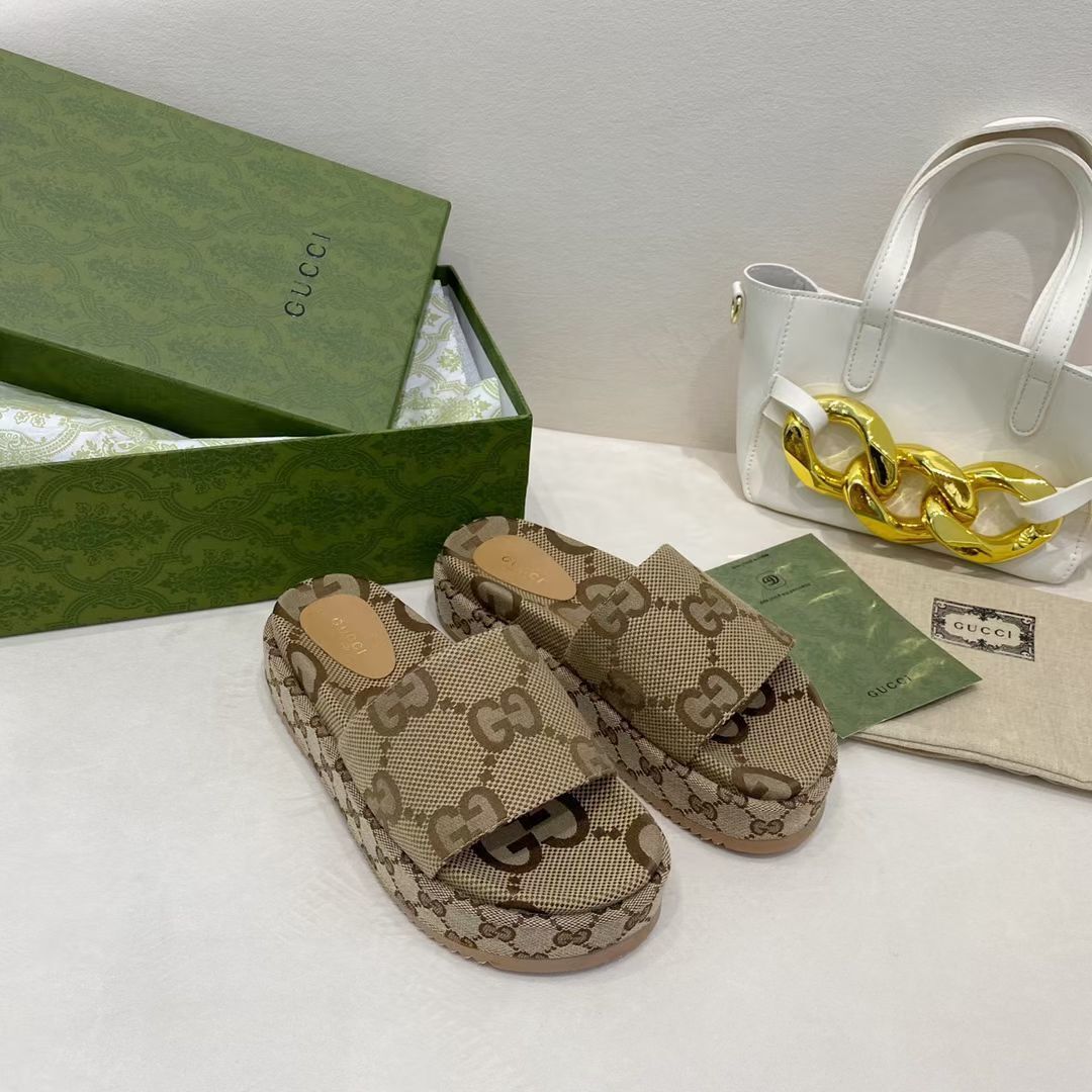 Brown G*cci Sandals
