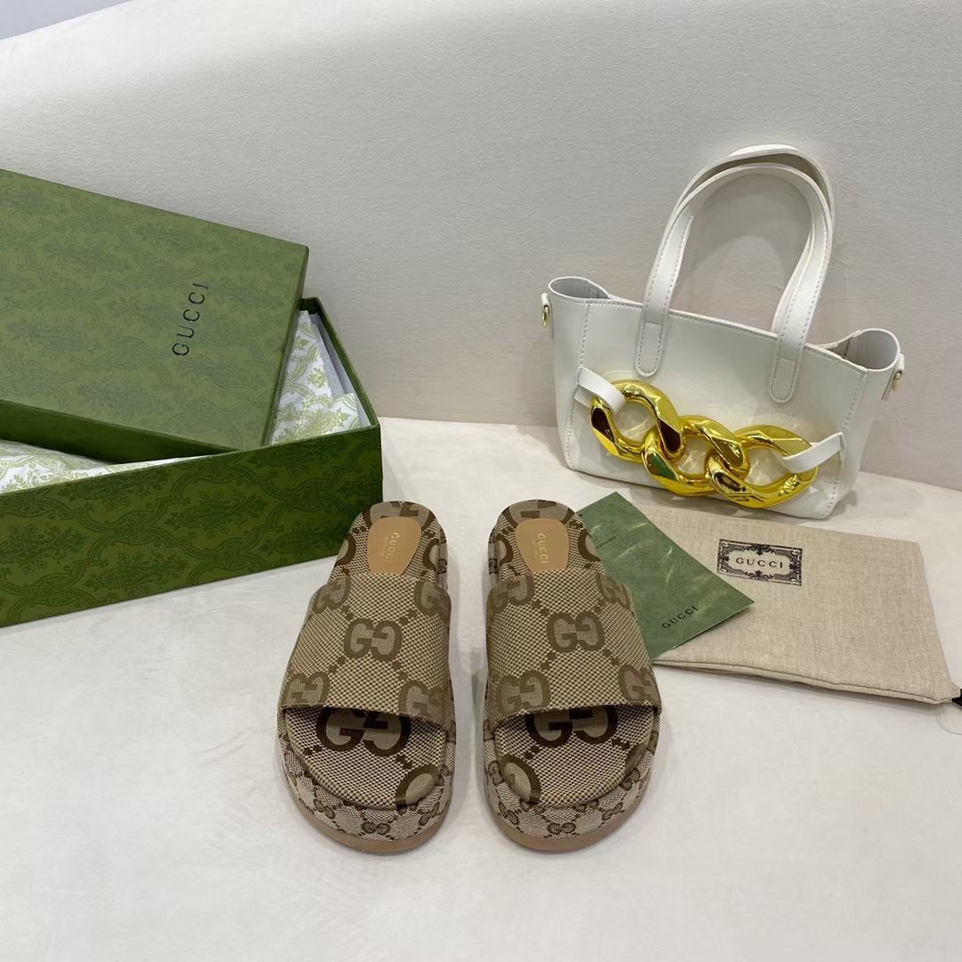 Brown G*cci Sandals