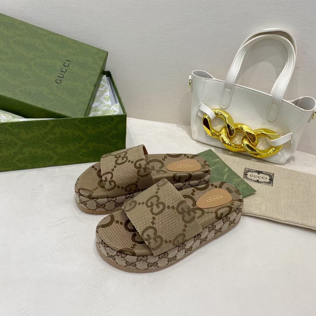 Brown G*cci Sandals