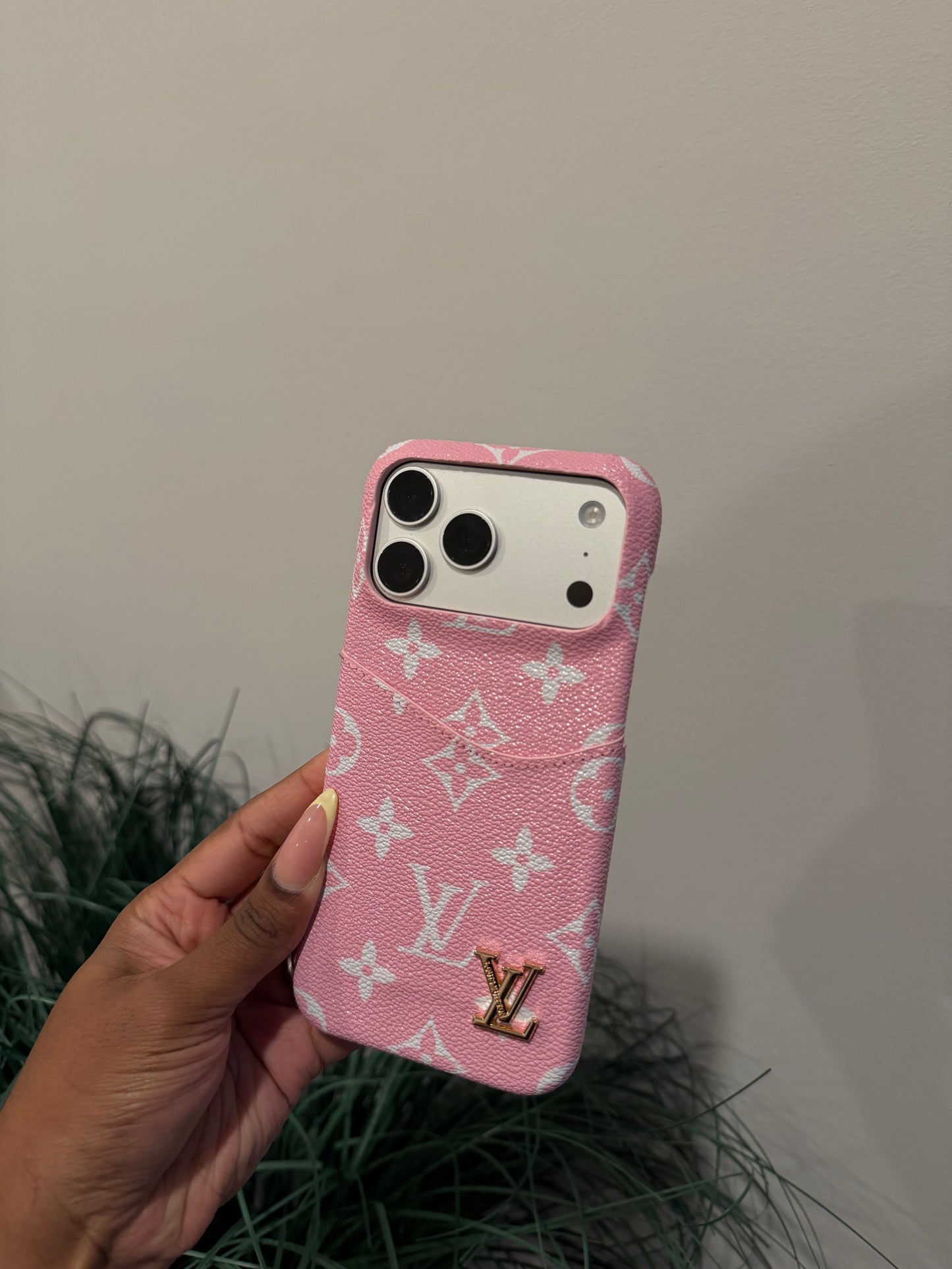 Pink Monogram Case
