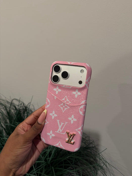 Pink Monogram Case