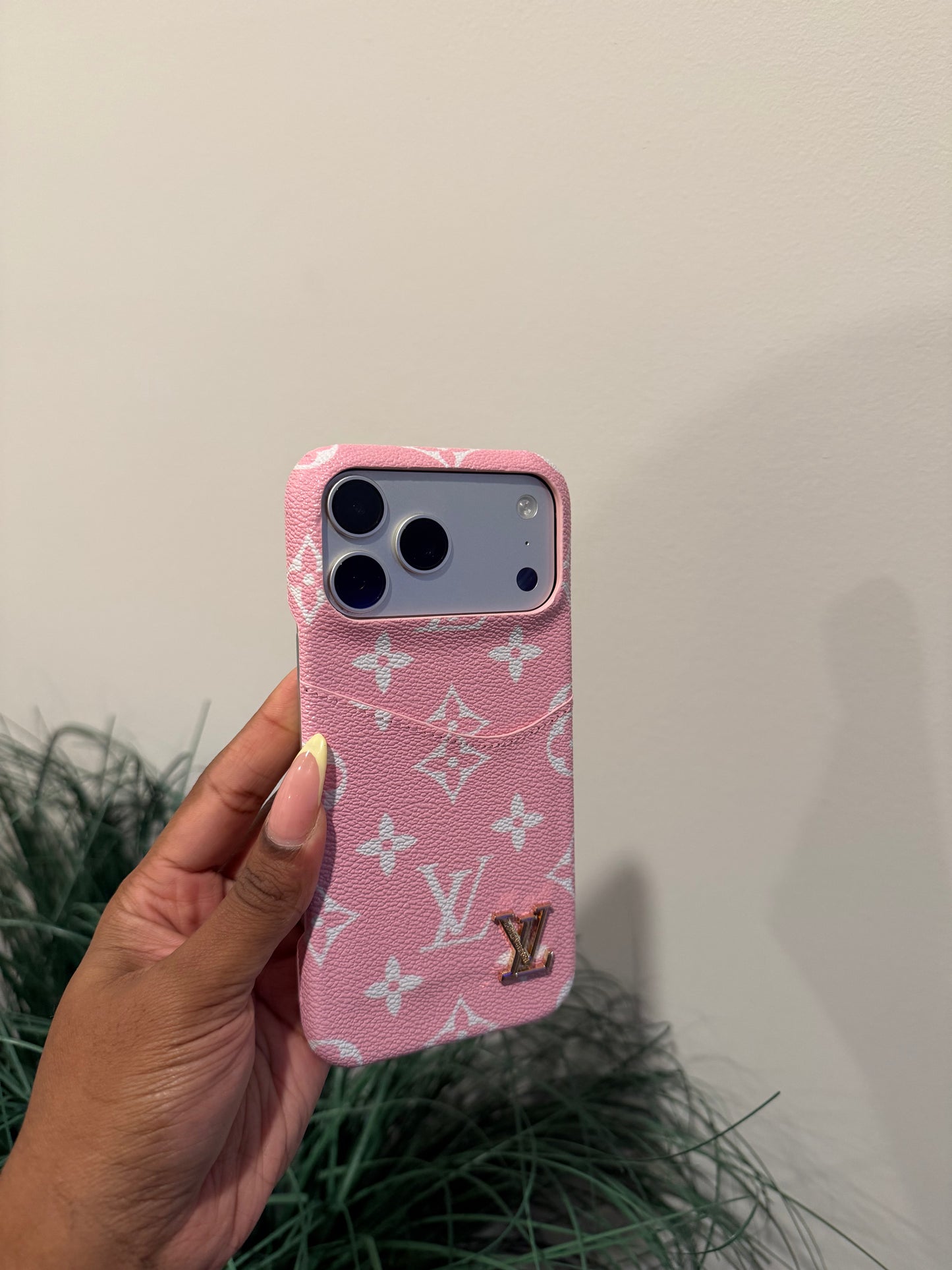 Pink Monogram Case